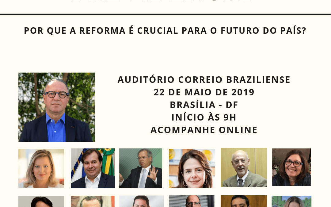 Renato Follador é confirmado como Painelista no Seminário promovido pelo Correio Braziliense e o Estado de Minas em Brasília.