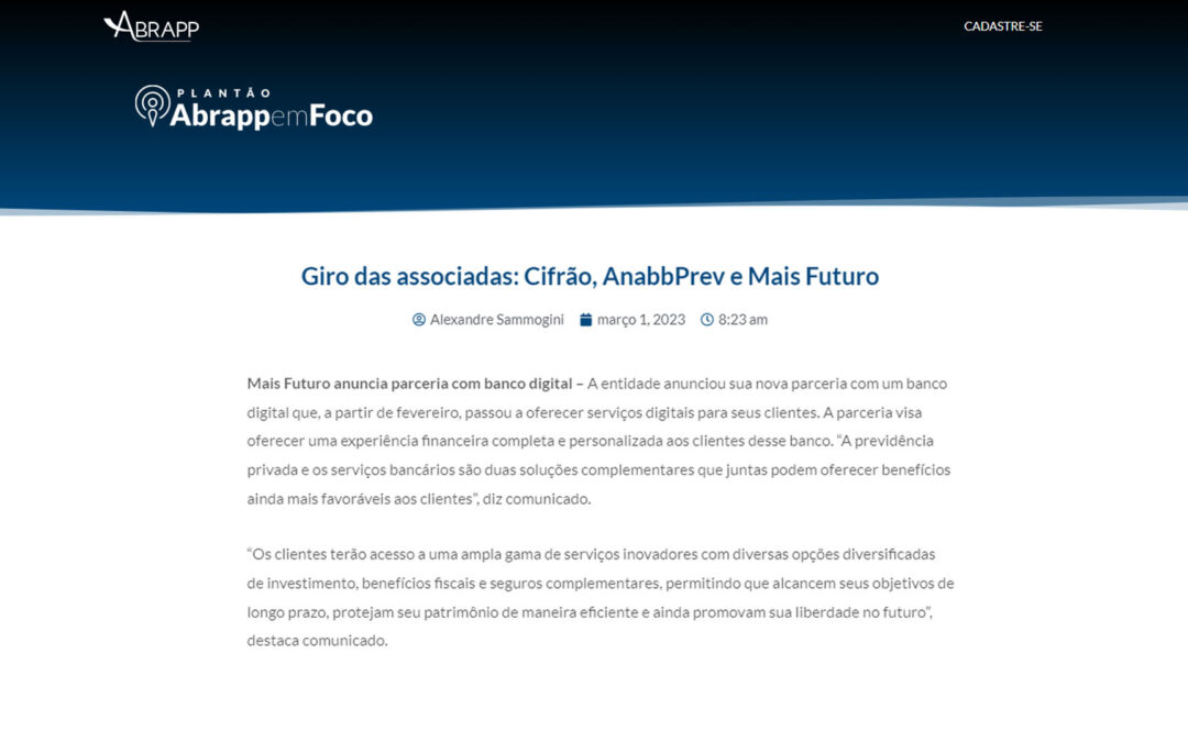 Abrapp – Giro das Associadas – Christian Bank